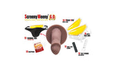 Screeny Weeny 6.0 Cut Nordic White Fake Penis Realistic Dildos